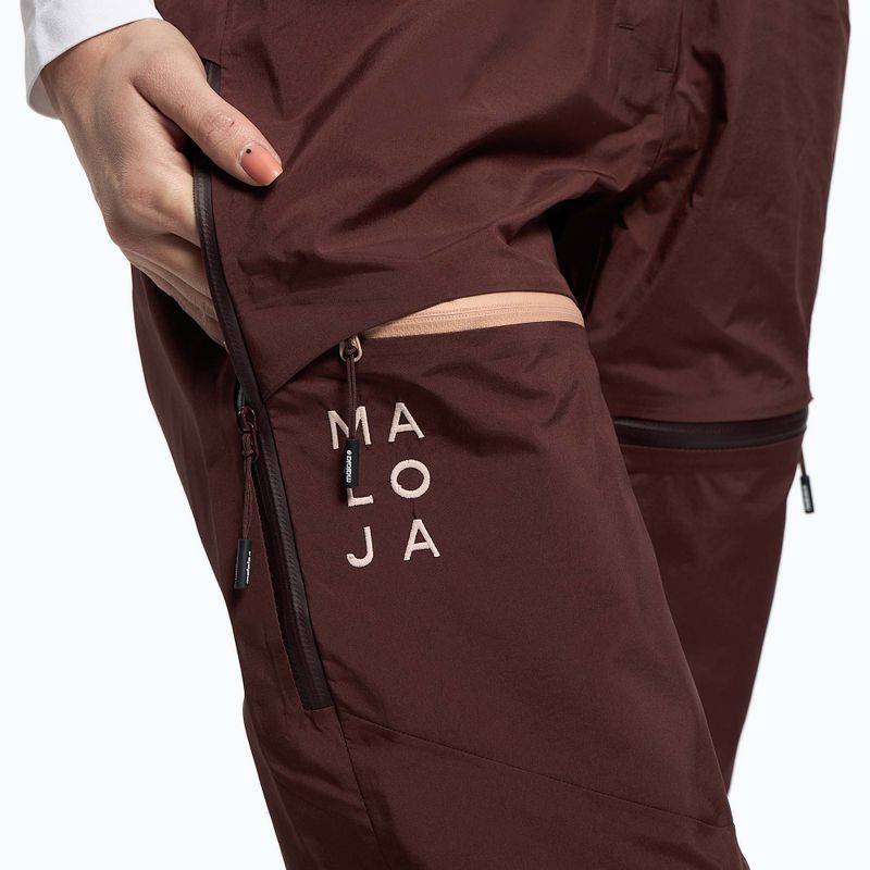 Pantaloni da sci da donna Maloja MaleachiM W'S Squirrel 7