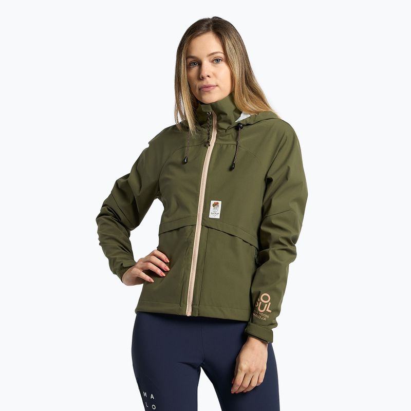 Giacca softshell da donna Maloja KranzmoosM W'S moss