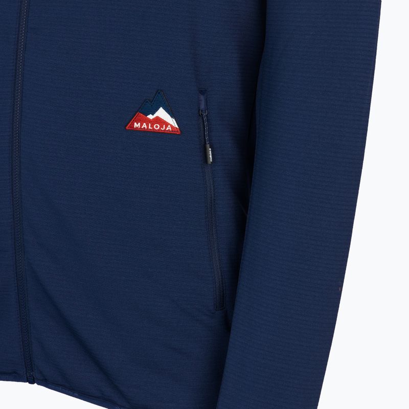 Felpa Maloja M'S MoosM da uomo con cielo notturno 3