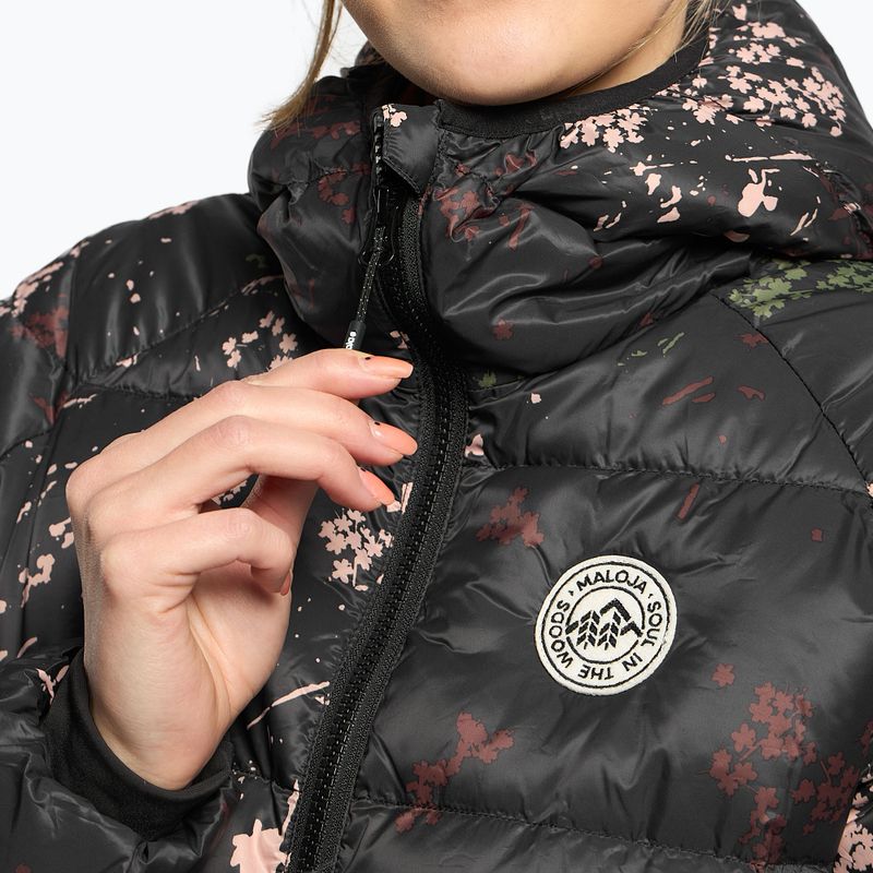Piumino da donna Maloja ChampeschM W'S moonless mille fleur 6