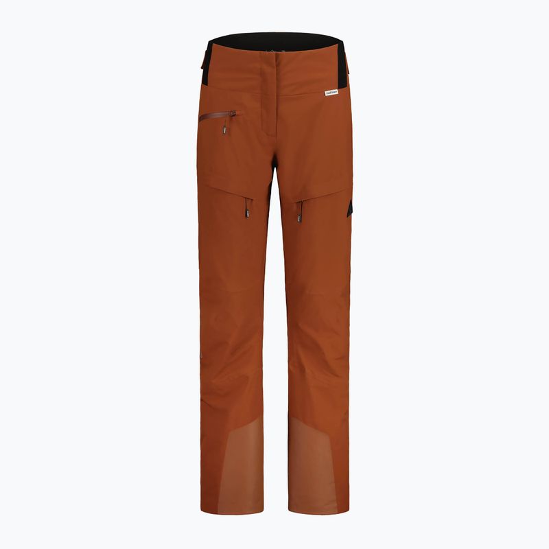 Pantaloni da sci da donna Maloja WaldbieneM castagna