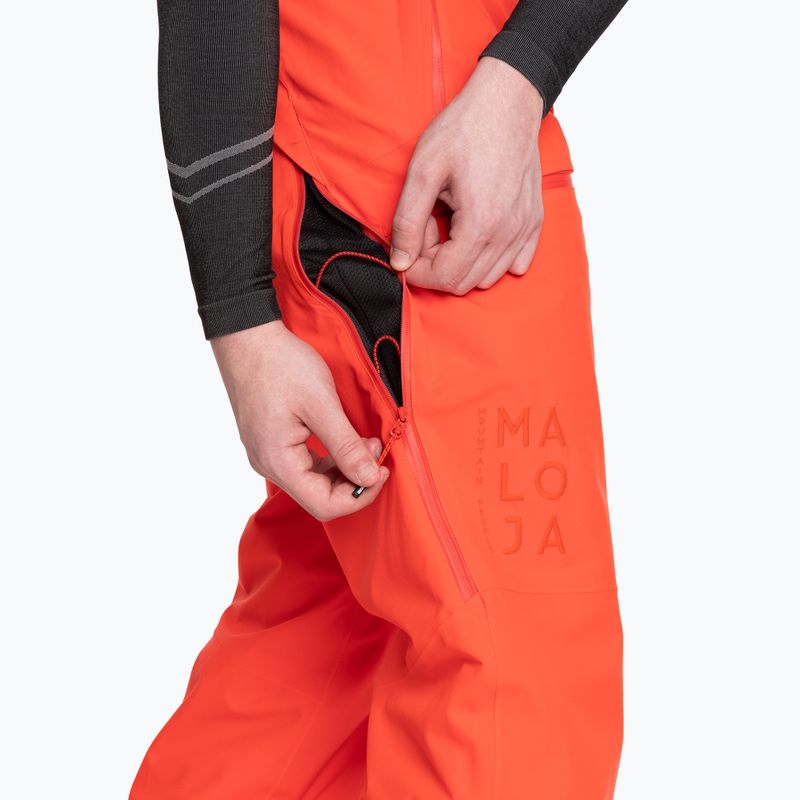 Pantaloni da sci da uomo Maloja DumeniM glow 5