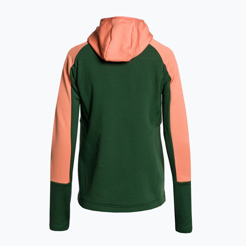 Felpa trekking donna Maloja DuronM abete multi 2