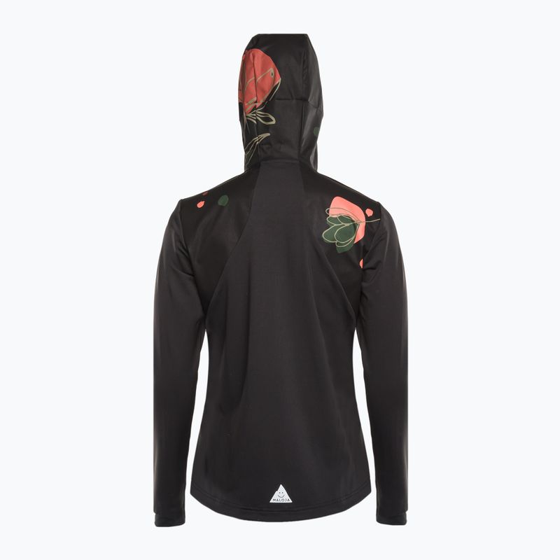 Giacca softshell donna Maloja SennesM moonless alpflower 2