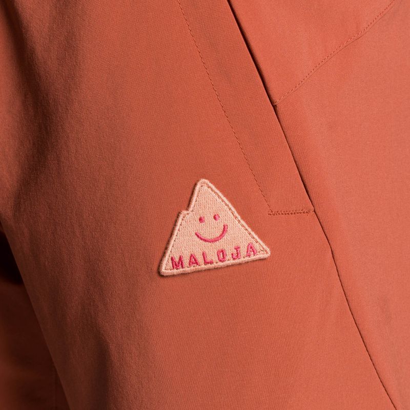 Pantaloncini da arrampicata da donna Maloja ValgrandeM rosa canina 3