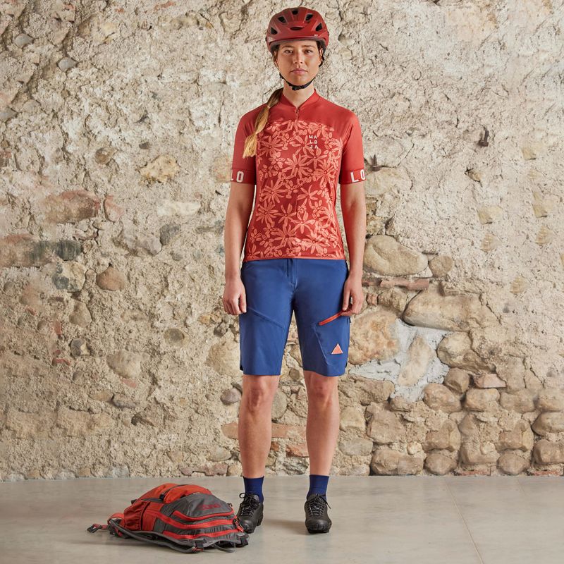 Maglia da mountain bike Maloja EnvaliraM 1/2 rosa canina da donna 5