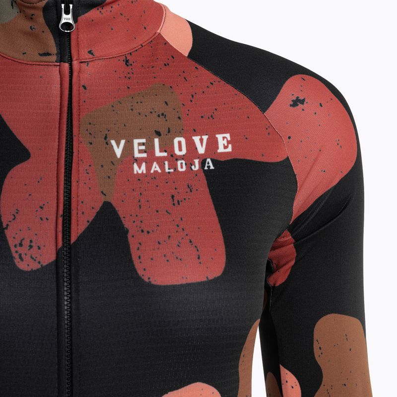 Felpa ciclismo donna Maloja AmiataM 1/1 moonless primrose 3