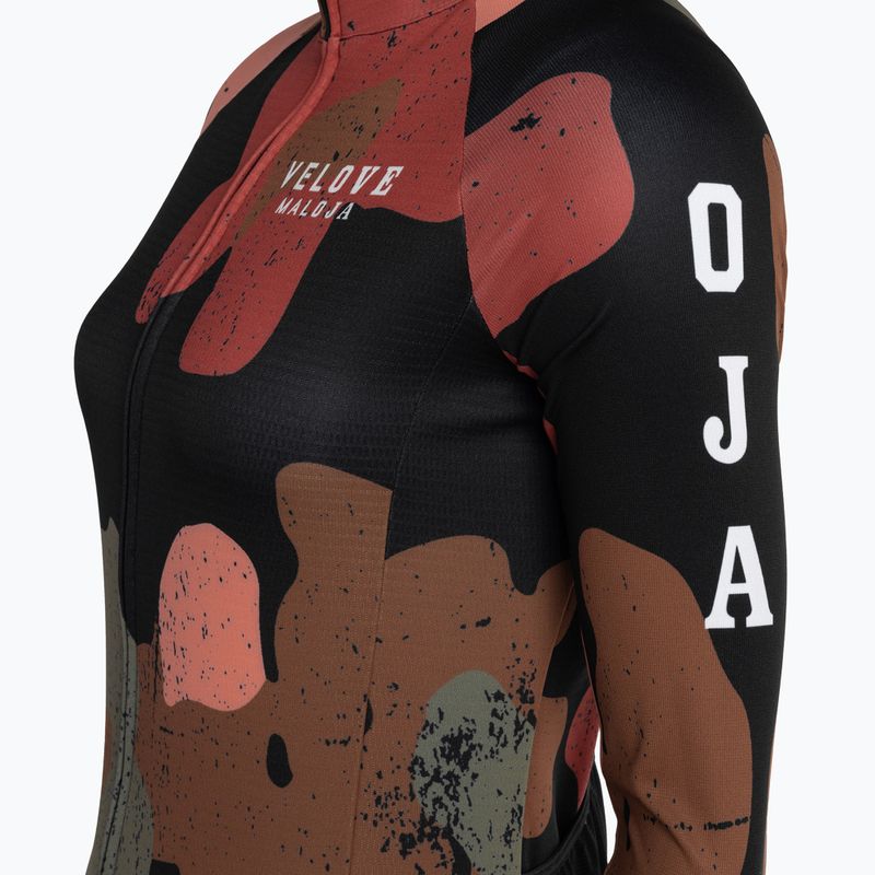 Felpa ciclismo donna Maloja AmiataM 1/1 moonless primrose 4
