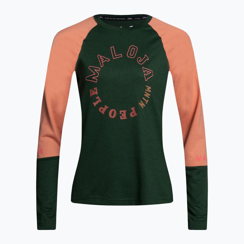 Maniche lunghe ciclismo donna Maloja DiamondM abete multi