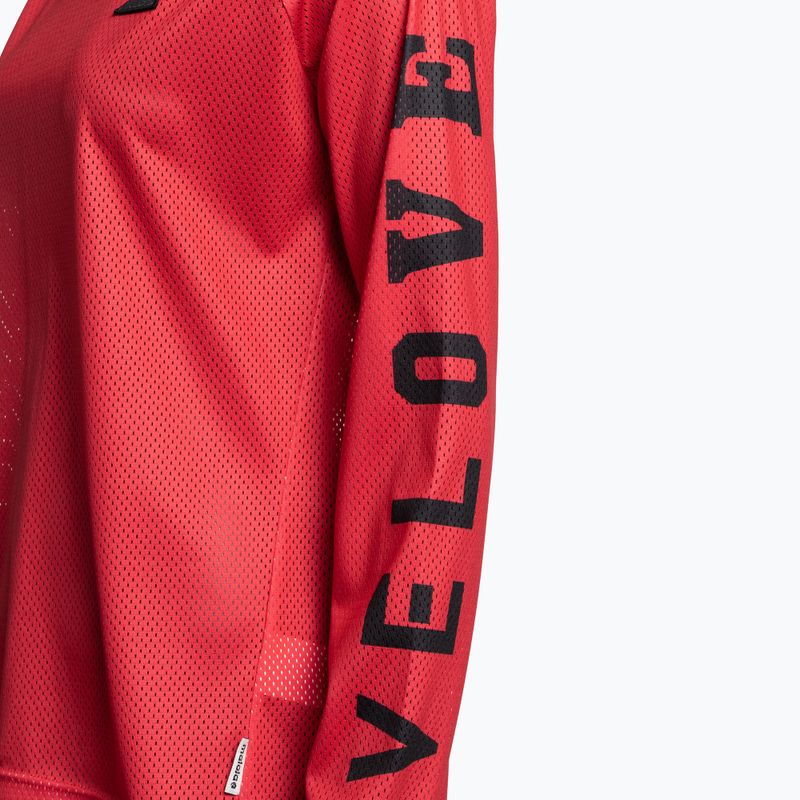 Maglia ciclismo donna manica lunga Maloja DiamondM lampone 3