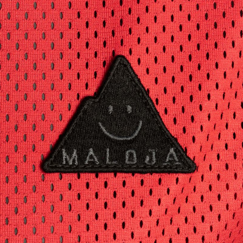 Maglia ciclismo donna manica lunga Maloja DiamondM lampone 4