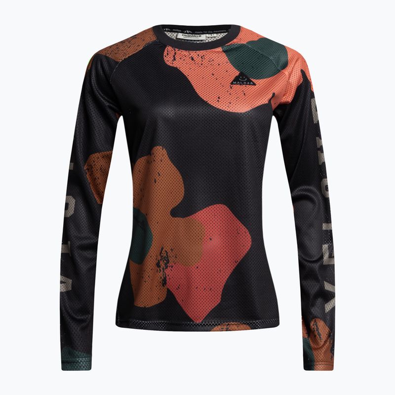 Ciclismo donna manica lunga Maloja DiamondM moonless primrose