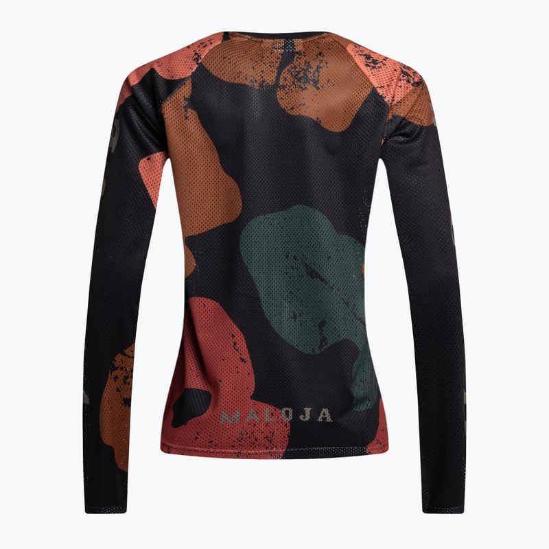 Ciclismo donna manica lunga Maloja DiamondM moonless primrose 2