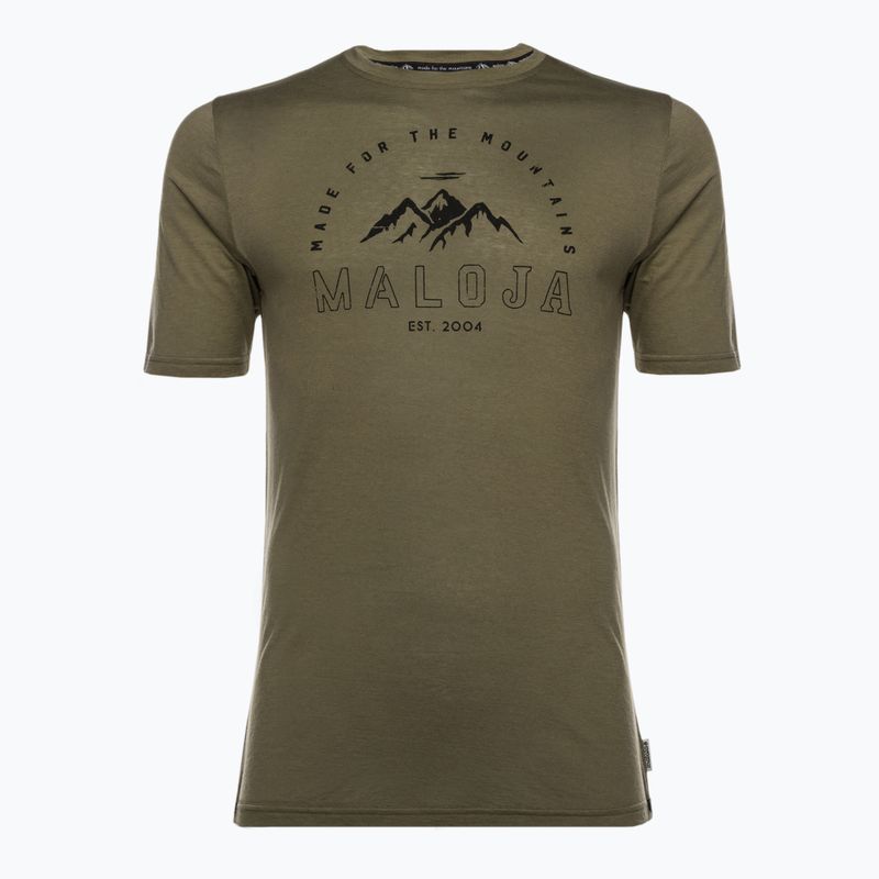 Camicia da arrampicata da uomo Maloja KalmbergM oak