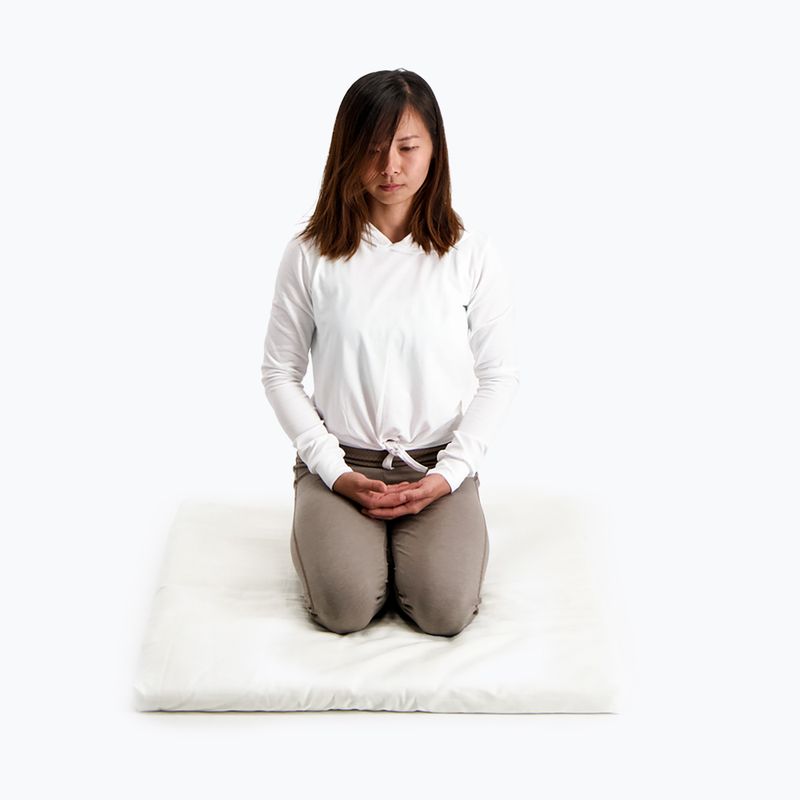 Cuscino da meditazione JadeYoga Prolana Meditation Pad Zabuton natural 5