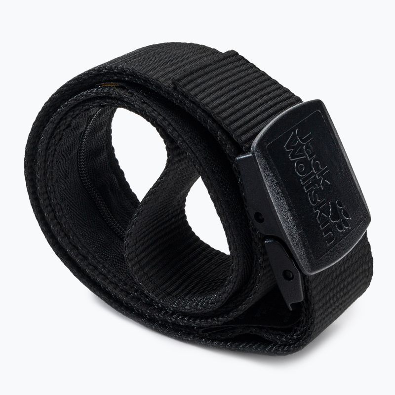 Jack Wolfskin Secret Wide cintura per pantaloni nera