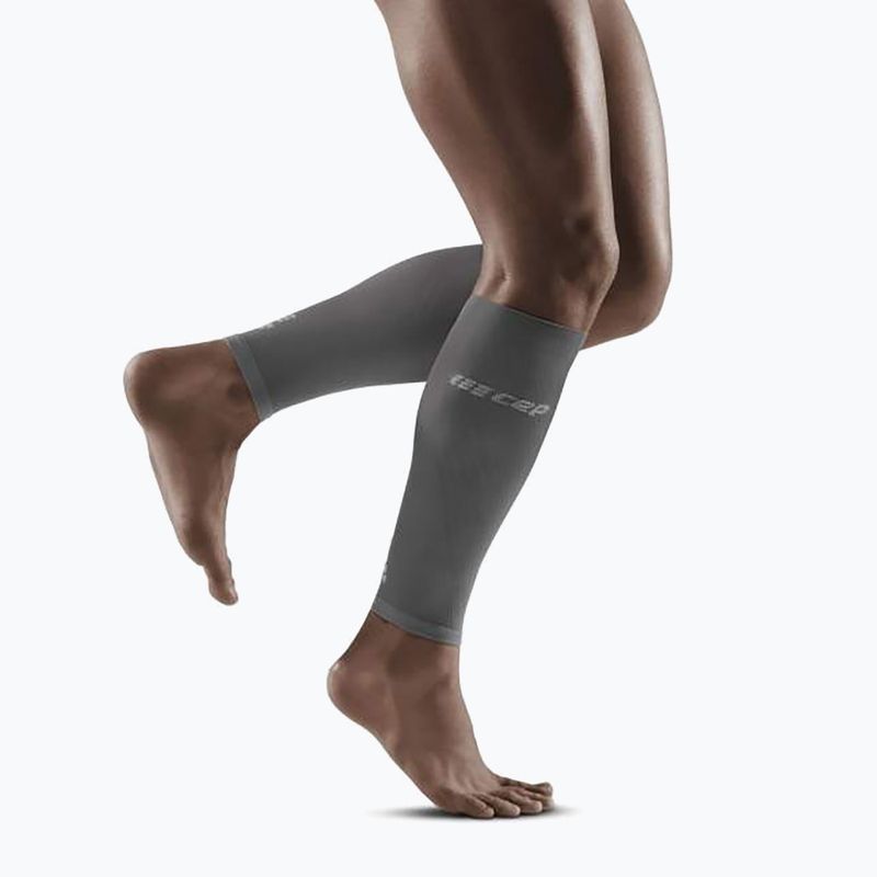 CEP Ultralight 2.0 fasce compressive per polpacci da uomo grigio WS50JY2 5