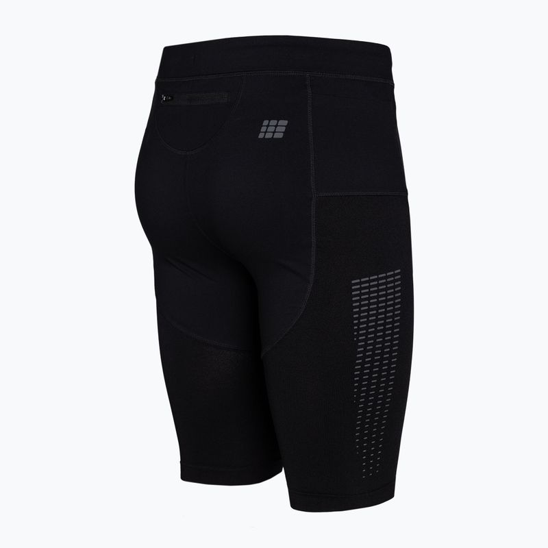 Pantaloncini da corsa CEP da uomo a compressione 3.0 nero W0115C5 3
