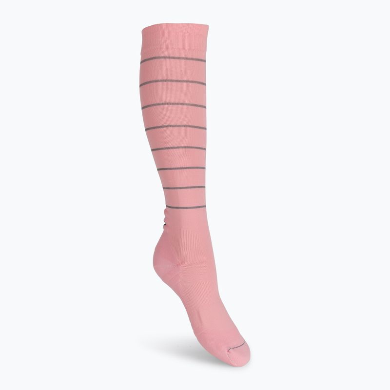 CEP Calze da corsa a compressione da donna rosa riflettente WP401Z
