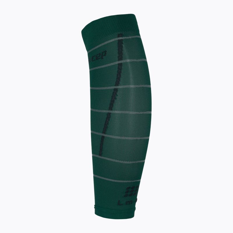 CEP Fasce di compressione per polpacci da uomo verde riflettente WS50GZ2 4