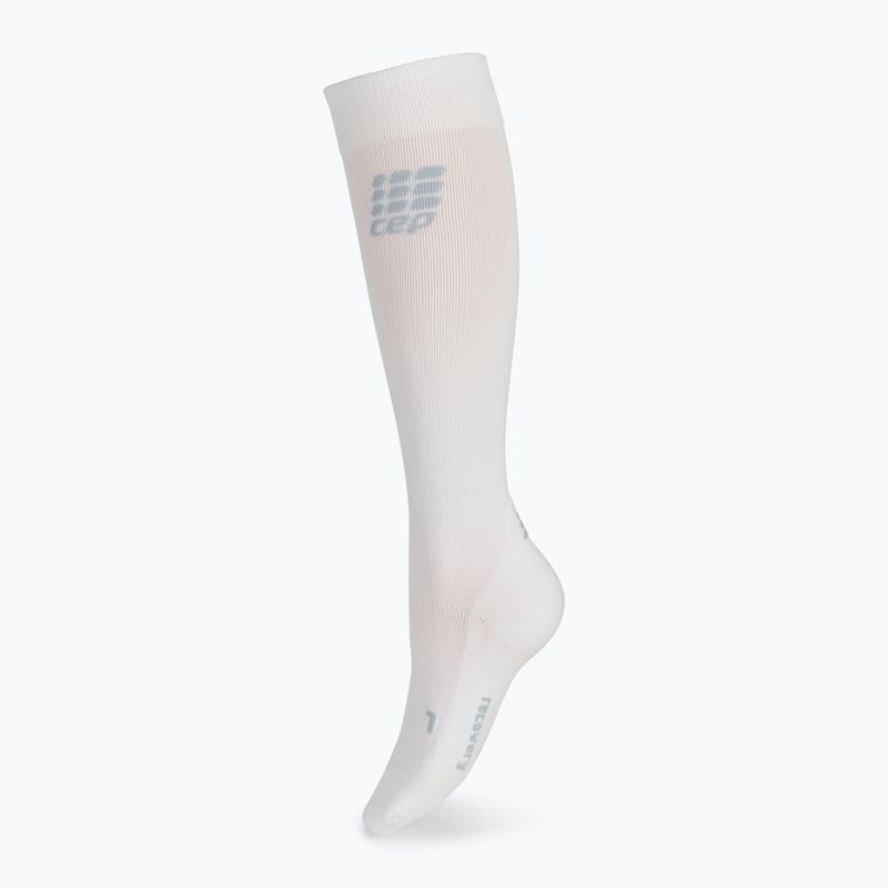 Calze a compressione CEP Recovery da uomo, bianco WP550R 2