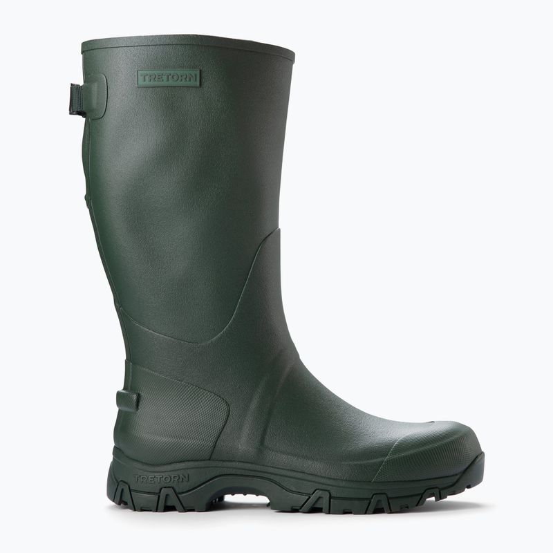 Tretorn Strong S, calzettoni da uomo di colore verde 14