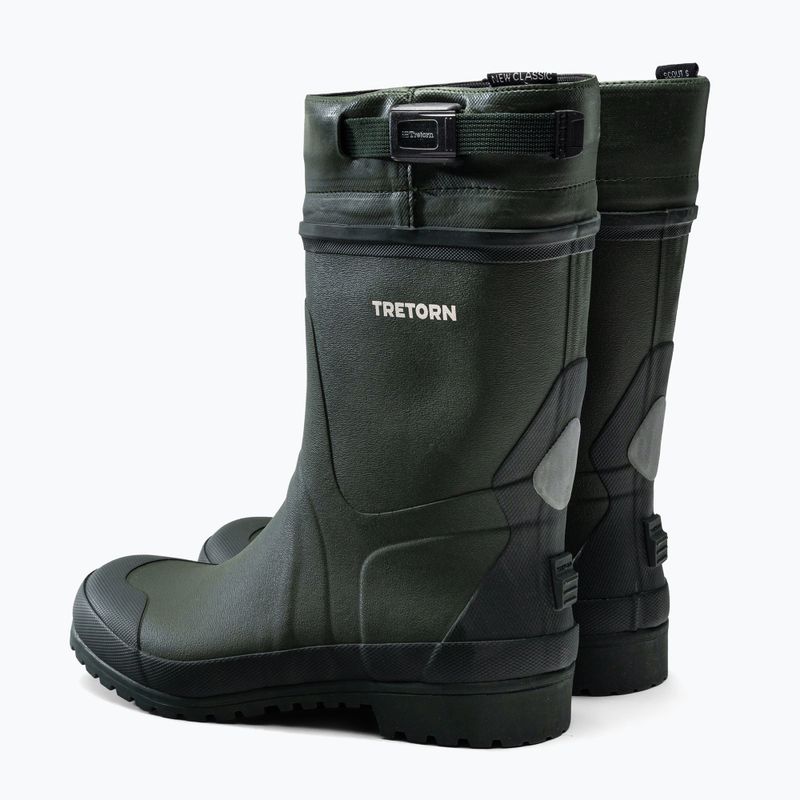 Tretorn Scout S, calzettoni da uomo di colore verde 5