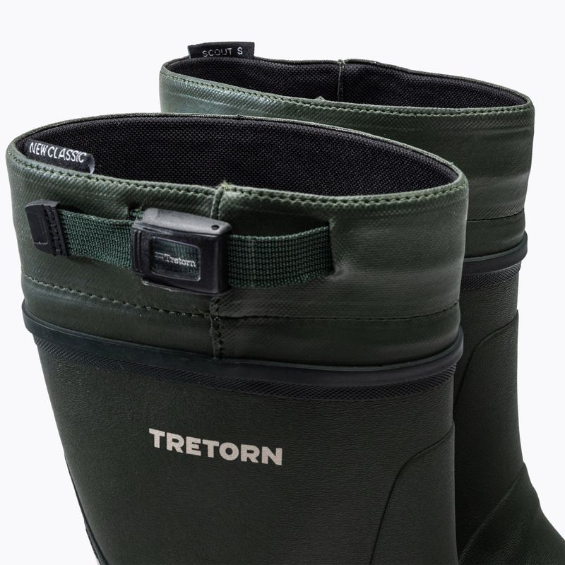 Tretorn Scout S, calzettoni da uomo di colore verde 8