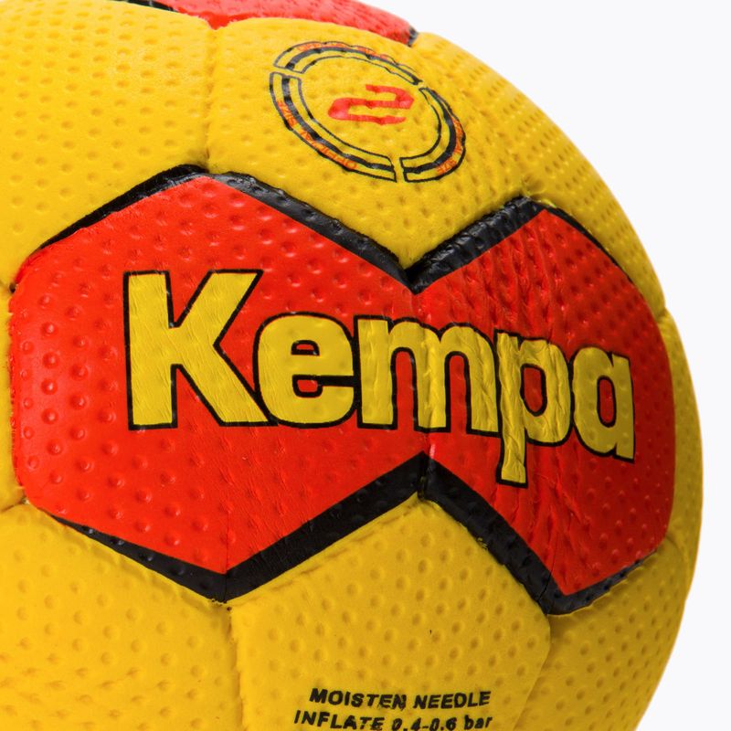 Pallamano Kempa Spectrum Synergy Dune giallo/rosso misura 2 2