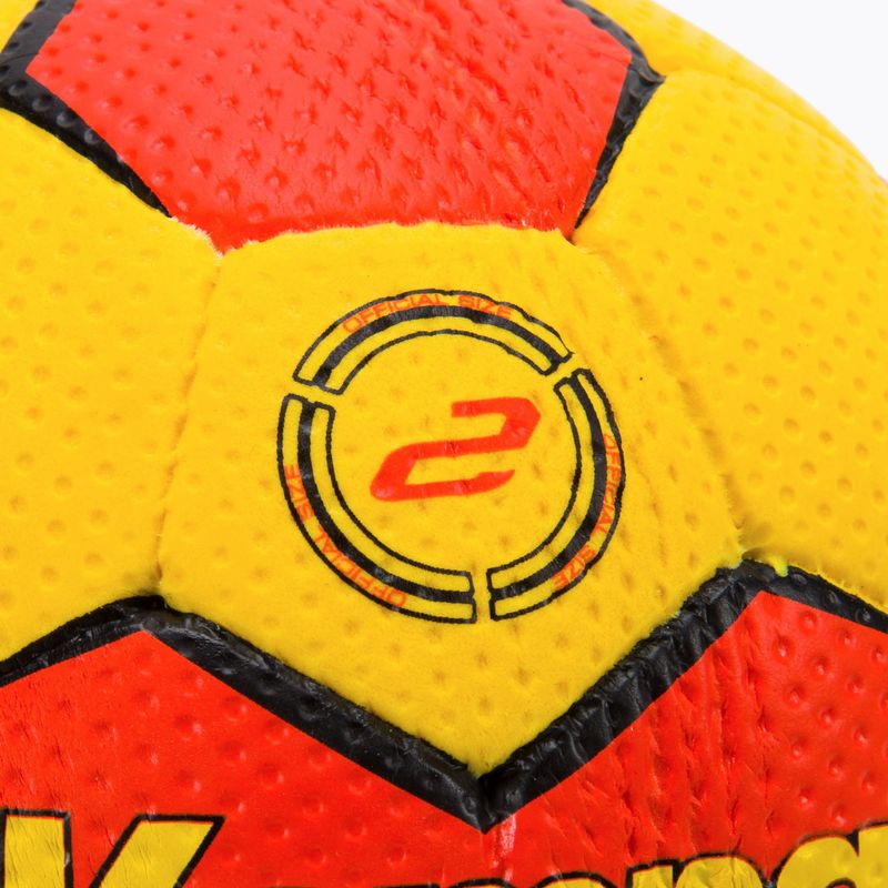 Pallamano Kempa Spectrum Synergy Dune giallo/rosso misura 2 3
