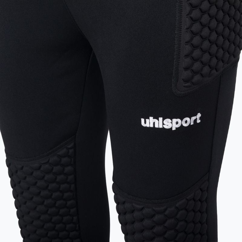 Pantaloni da portiere per bambini uhlsport Pantaloni da portiere standard neri 3