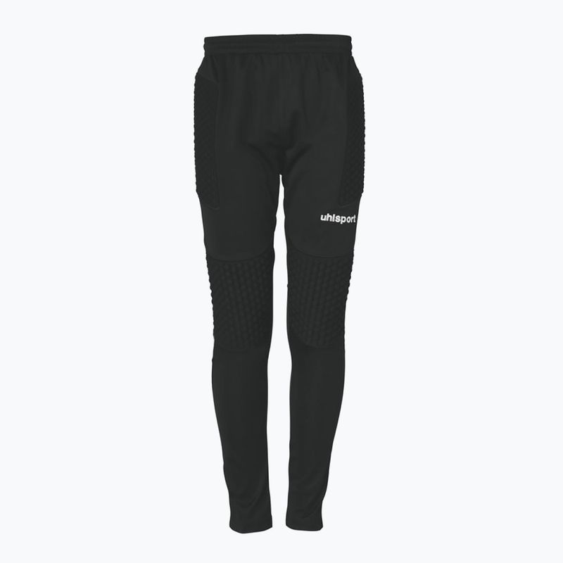 Pantaloni da portiere per bambini uhlsport Pantaloni da portiere standard neri 6