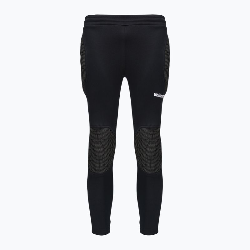 Pantaloni da portiere da bambino uhlsport Anatomic Kevlar nero