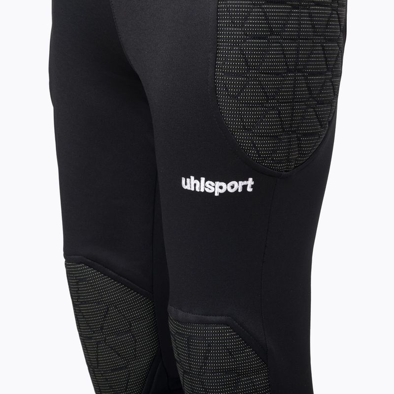 Pantaloni da portiere da bambino uhlsport Anatomic Kevlar nero 3