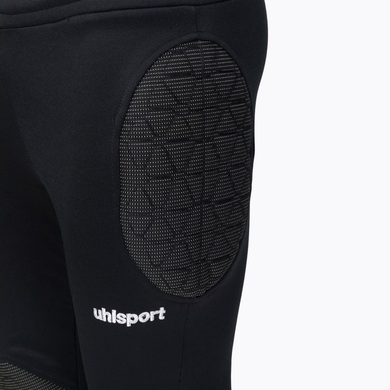 Pantaloni da portiere da bambino uhlsport Anatomic Kevlar nero 4