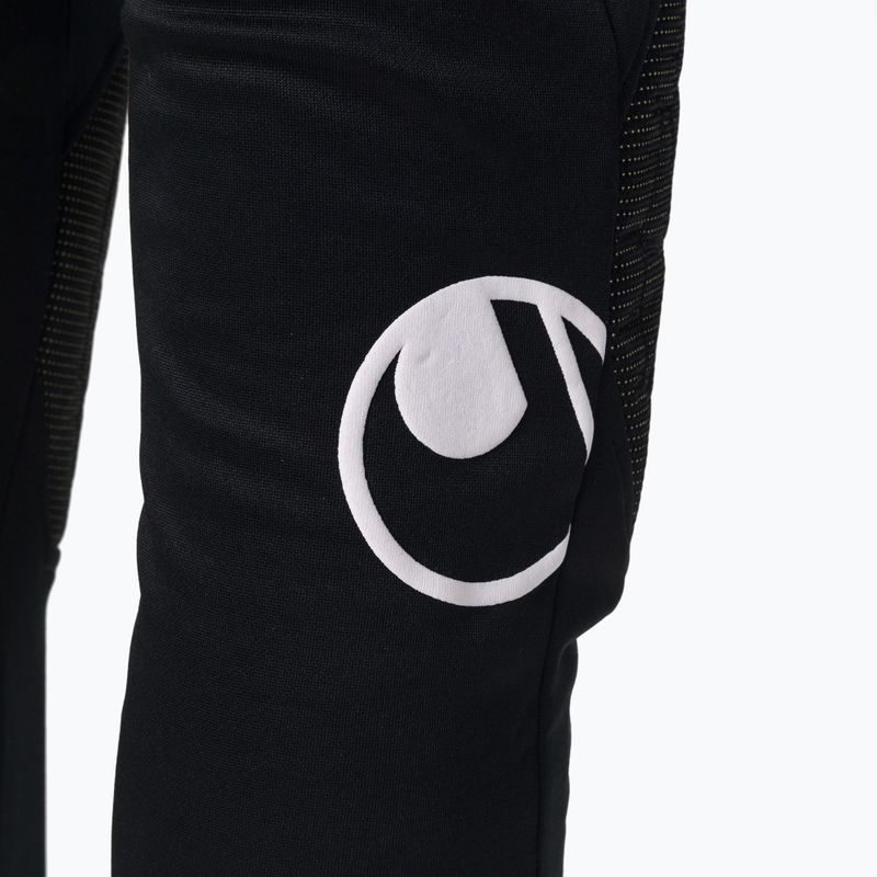 Pantaloni da portiere da bambino uhlsport Anatomic Kevlar nero 5