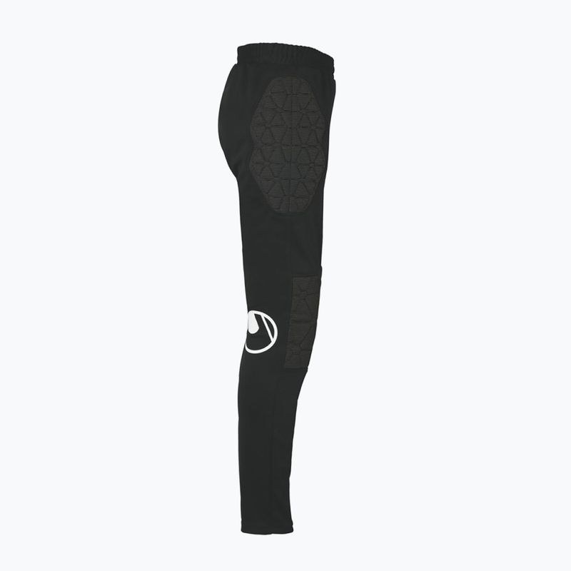 Pantaloni da portiere da bambino uhlsport Anatomic Kevlar nero 9