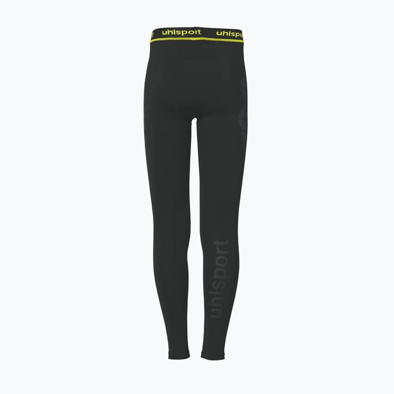 Pantaloni da calcio Uhlsport da uomo Bionikframe nero 2
