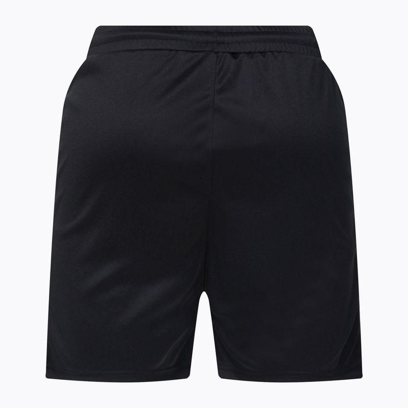 Pantaloncini da calcio per bambini uhlsport Center Basic nero/giallo neon 2