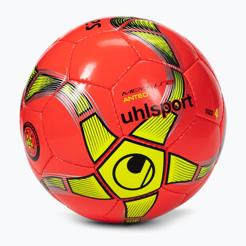 Uhlsport Medusa Anteo calcio neon rosso / giallo neon / nero taglia 4 2