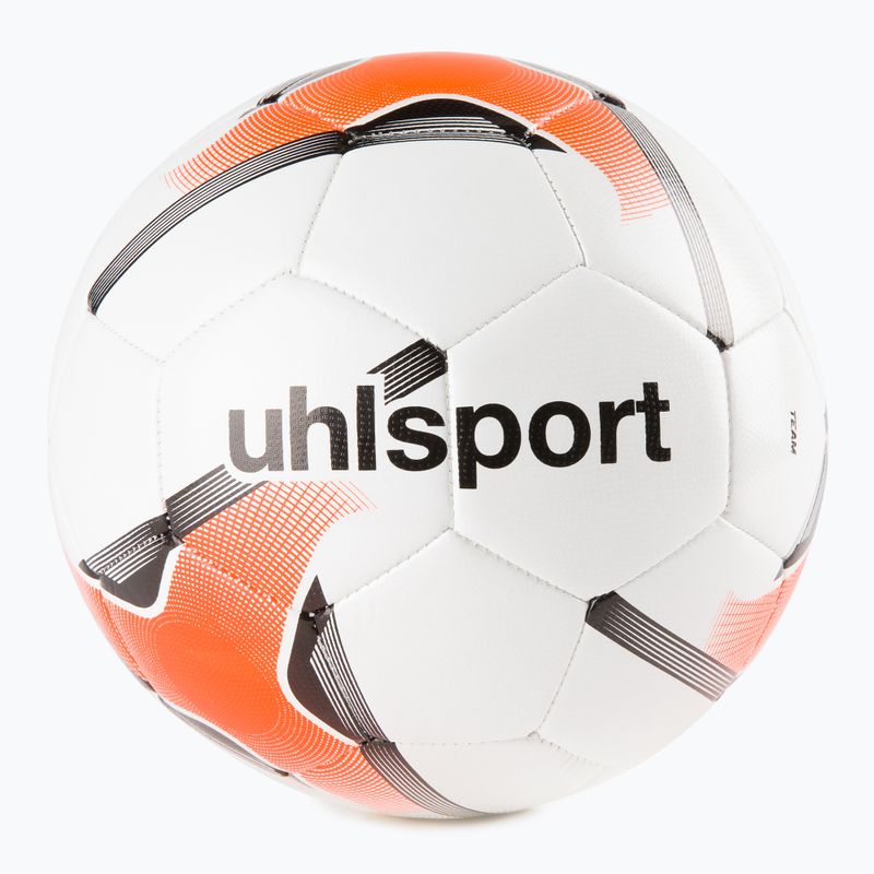 Uhlsport squadra di calcio bianco / nero dimensioni 5