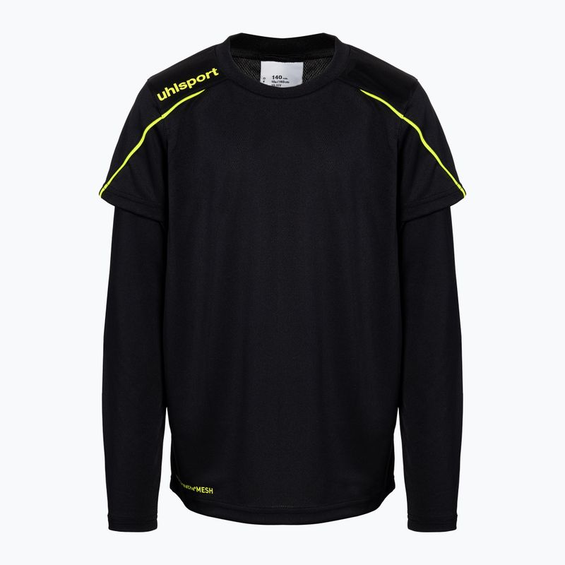 Maglia da portiere da bambino uhlsport Stream 22 nero