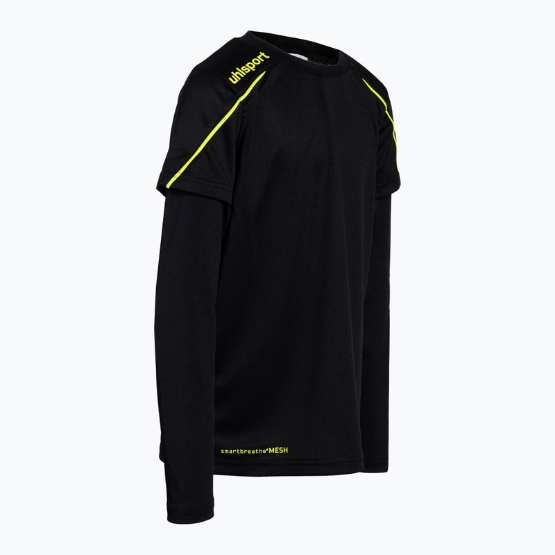 Maglia da portiere da bambino uhlsport Stream 22 nero 3