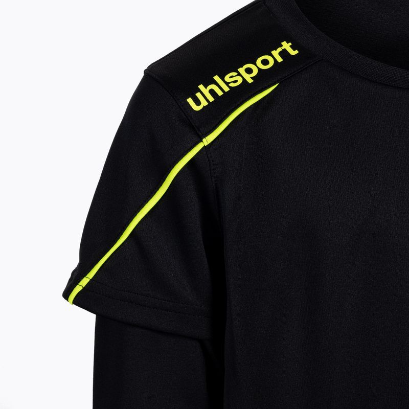 Maglia da portiere da bambino uhlsport Stream 22 nero 4