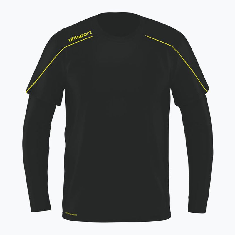 Maglia da portiere da bambino uhlsport Stream 22 nero 7