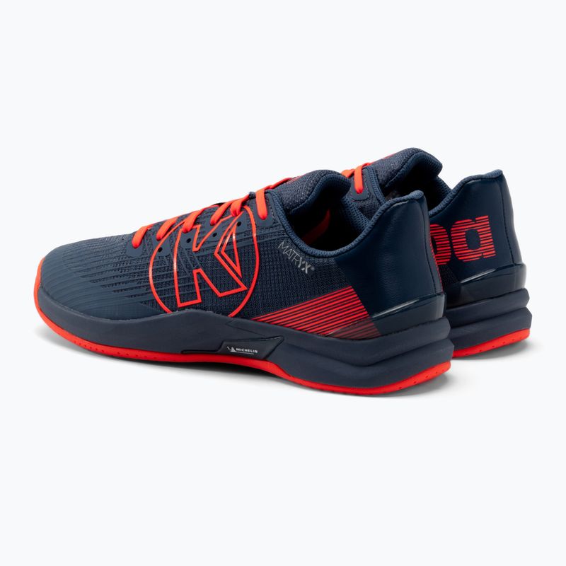Scarpe da pallamano Kempa Attack Two 2.0 uomo grigio 3