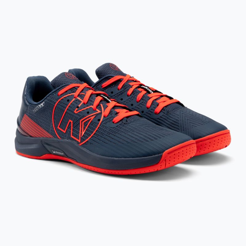 Scarpe da pallamano Kempa Attack Two 2.0 uomo grigio 5