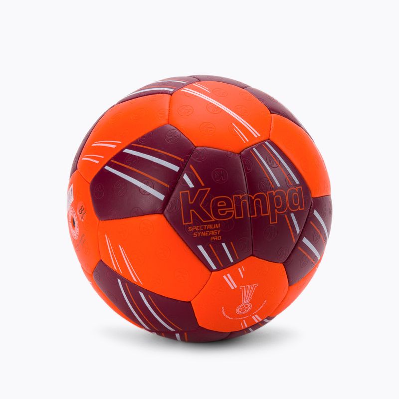 Kempa Spectrum Synergy Pro pallamano rosso/arancio taglia 2