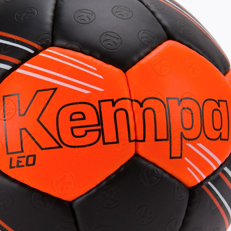 Pallamano Kempa Leo arancio/nero taglia 3 3