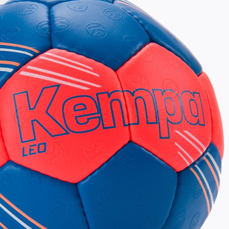 Pallamano Kempa Leo rosso/blu misura 2 3